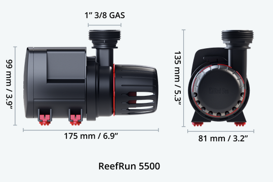 Red Sea ReefRun DC Pump - 5500