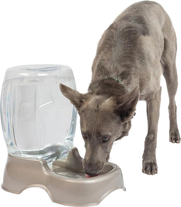 Petmate Pet Cafe Waterer - Pearl Tan 3 Gallon