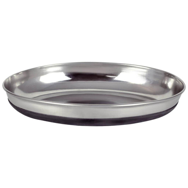 OurPets Stainless Steel Oval Cat Dish