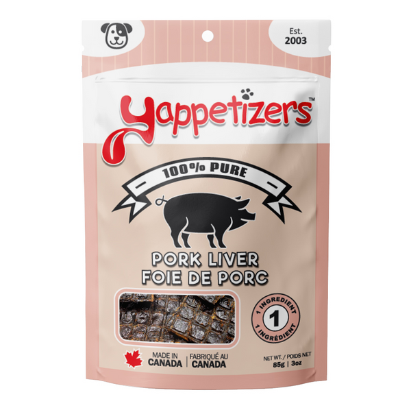Yappetizers Dehydrated Treat - Pork Liver