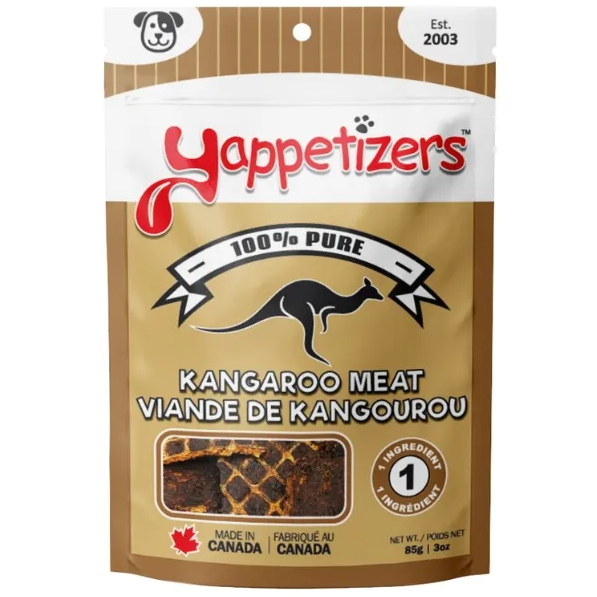 Yappetizers Dehydrated Treat - Kangaroo Meat