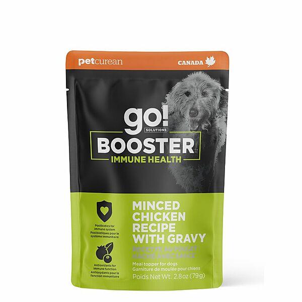 Go! Booster Dog Immune Health Minced Chicken w/Gravy 79g
