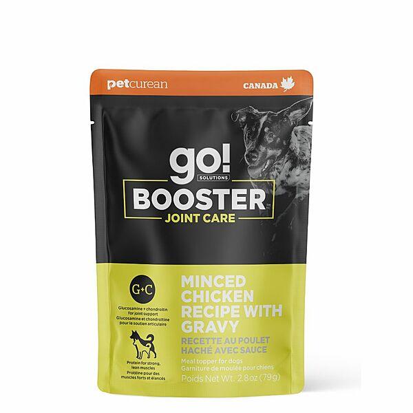 Go! Booster Dog Joint Care Minced Chicken w/gravy 79g