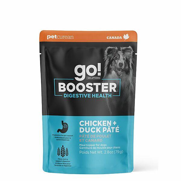 Go! Booster Dog Digestive Health Chicken + Duck Pate 79g