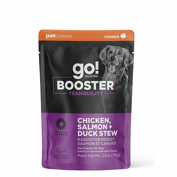 Go! Booster Dog Tranquility Chicken, Salmon + Duck Stew 79g