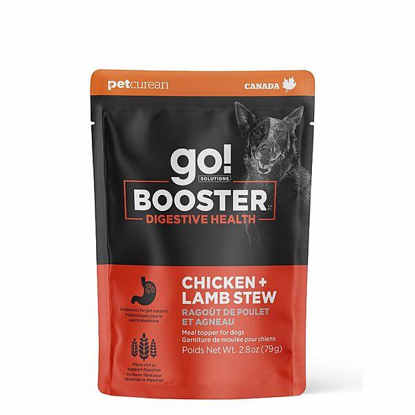 Go! Booster Dog Digestive Health Chkn + Lamb Stew 79g