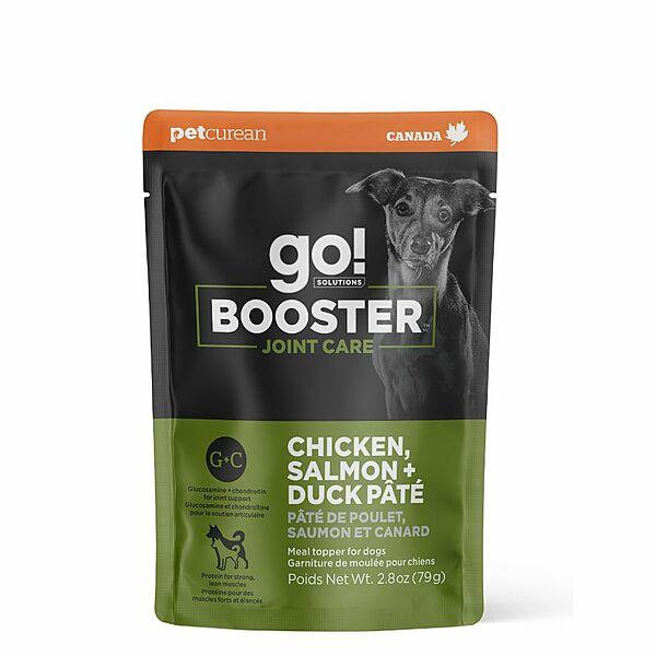 Go! Booster Dog Joint Care Chicken, Salmon + Duck Pate 79g