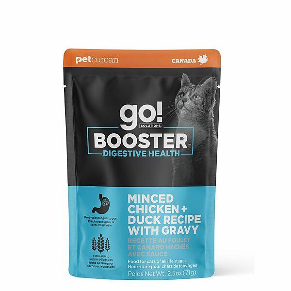 Go! Booster Cat Digestive Health Chicken + Duck w/gravy 71g
