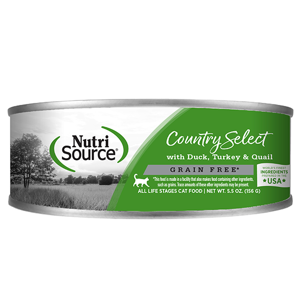 NutriSource GF Country Select Canned Cat Food 156g