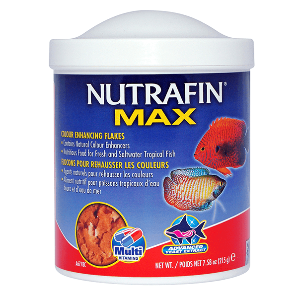 Nutrafin Max Colour Enhancing Flakes - Pisces Pet Emporium