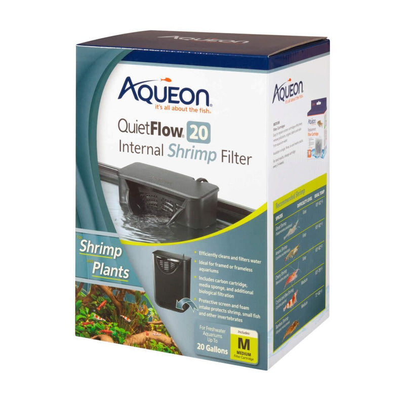 Aqueon QuietFlow Shrimp Filter - Pisces Pet Emporium