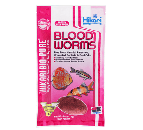 Hikari Frozen Bloodworms - Pisces Pet Emporium