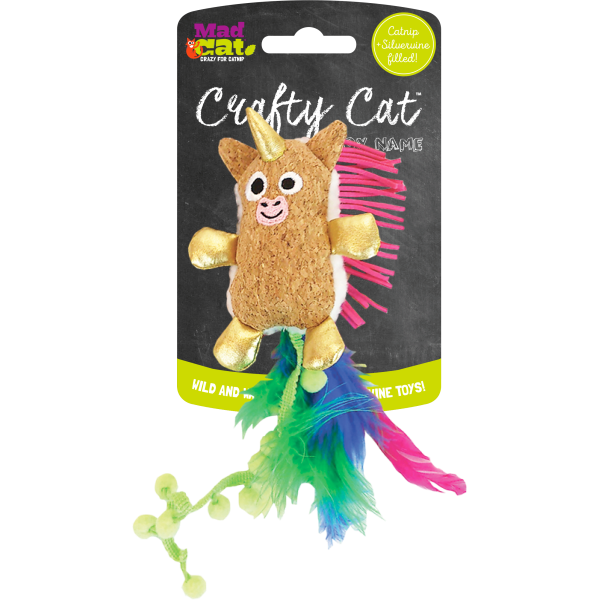 Mad Cat Pom Toys Catnip Plush | Pisces