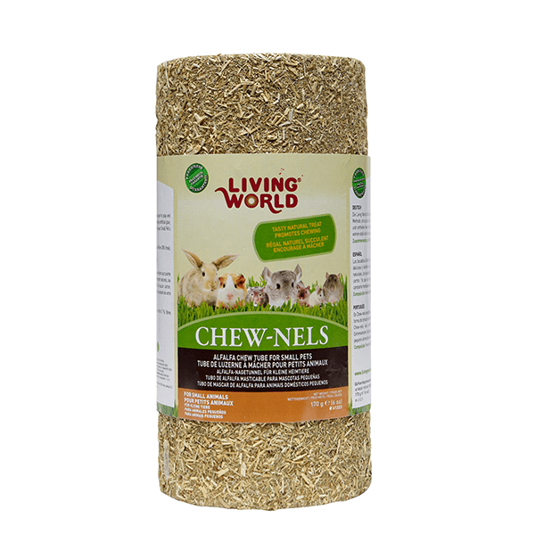 Living World Alfalfa Chew-nels - Pisces Pet Emporium