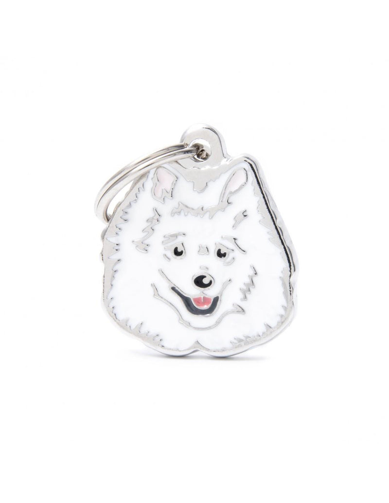 MyFamily Pet ID Tag - Italian Spitz Dog Tag | Pisces