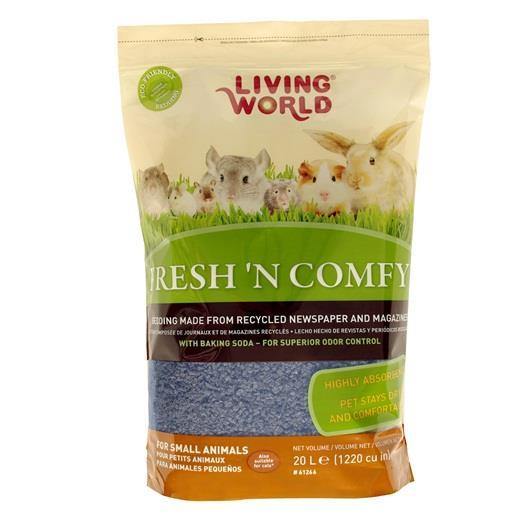 Living World Fresh n' Comfy Bedding - Blue - Pisces Pet Emporium