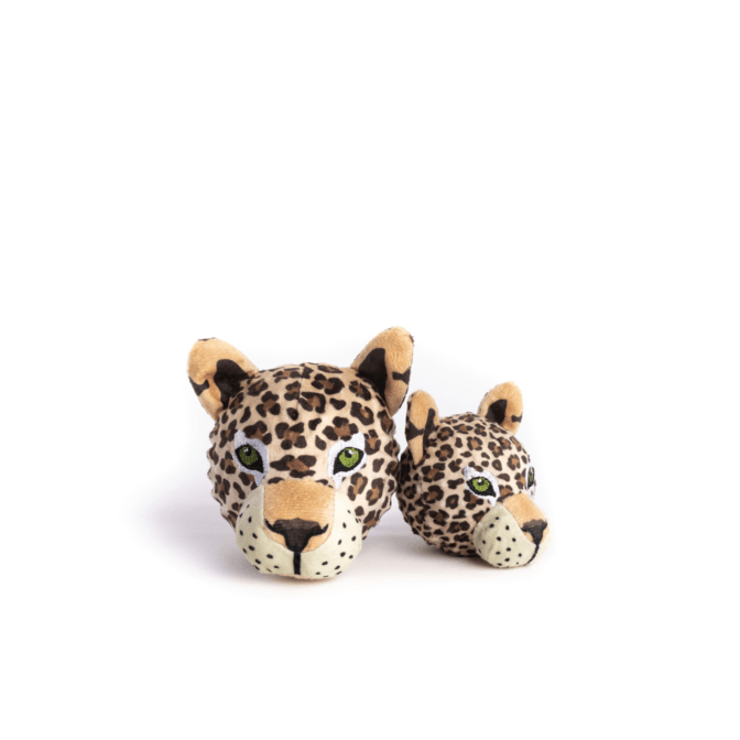 Fabdog Faball Squeak Toy - Leopard - Pisces Pet Emporium