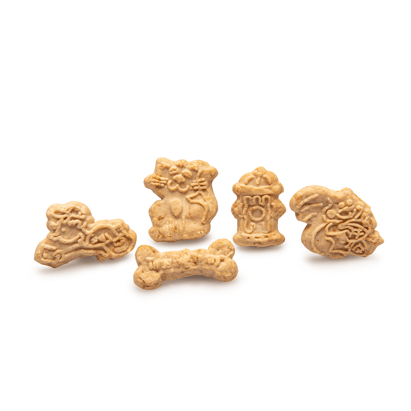 Three Dogs Bakery - Animal Crackers w/ Peanut Butter 13oz - Pisces Pet Emporium