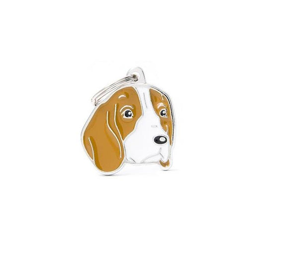 MyFamily Pet ID Tag - Beagle Dog Tag | Pisces