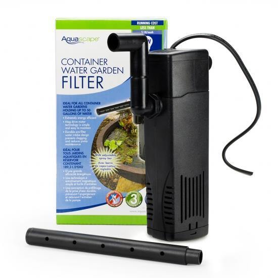 Container Water Garden Filter - Pisces Pet Emporium