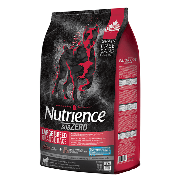 Nutrience SubZero Large Breed Prairie Red Dog Food - 10 kg - Pisces Pet Emporium