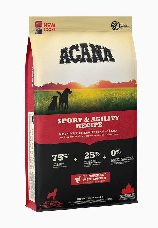 Acana Sport And Agility Recipe 11.4kg - Pisces Pet Emporium
