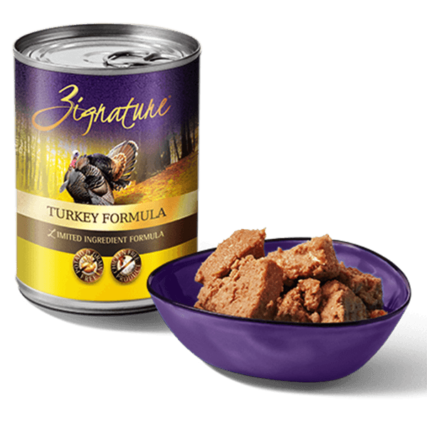 Signature select dog top food