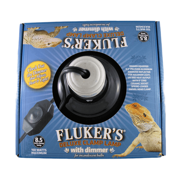 Fluker's Repta-Clamp Lamp w/ Dimmer - 8.5" - Pisces Pet Emporium