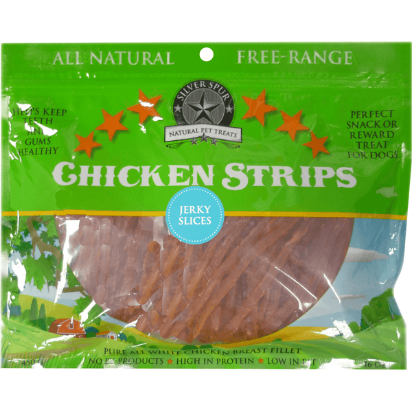 Silver Spur Chicken Jerky Slices 450 g - Pisces Pet Emporium