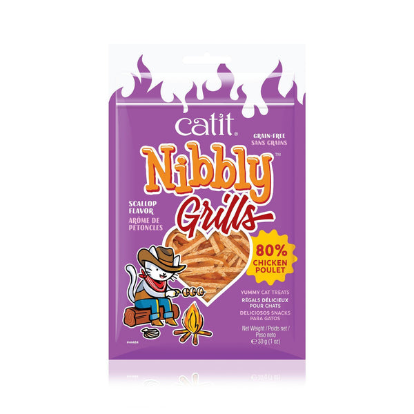 Catit Nibbly Grills - Chicken & Scallop 30g - Pisces Pet Emporium