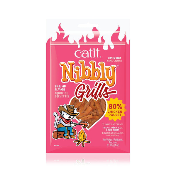 Catit Nibbly Grills - Chicken & Shrimp 90g - Pisces Pet Emporium