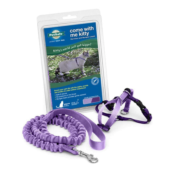 Pet Safe Come With Me Kitty Harness - Lilac & Purple - Pisces Pet Emporium