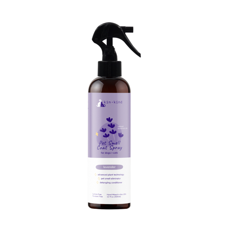 Kin+Kind Pet Smell Coat Spray - Lavender - Pisces Pet Emporium