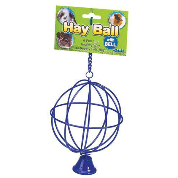 Critter Ware Hay Ball with Bell - Pisces Pet Emporium