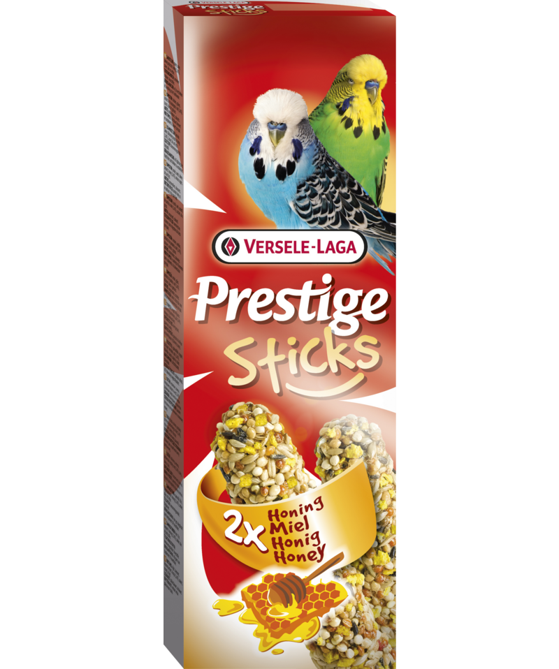 Versele-Laga Prestige Honey Sticks 60g - Parakeet - Pisces Pet Emporium