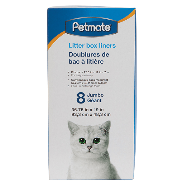 Petmate Litter Pan Liners - Jumbo 8 Pack - Pisces Pet Emporium