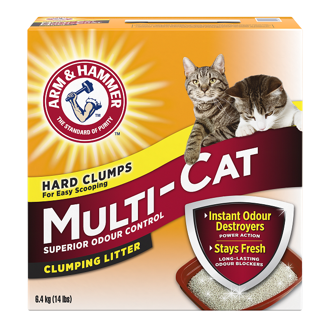 Arm Hammer Multicat Clumping Litter 6.4kg