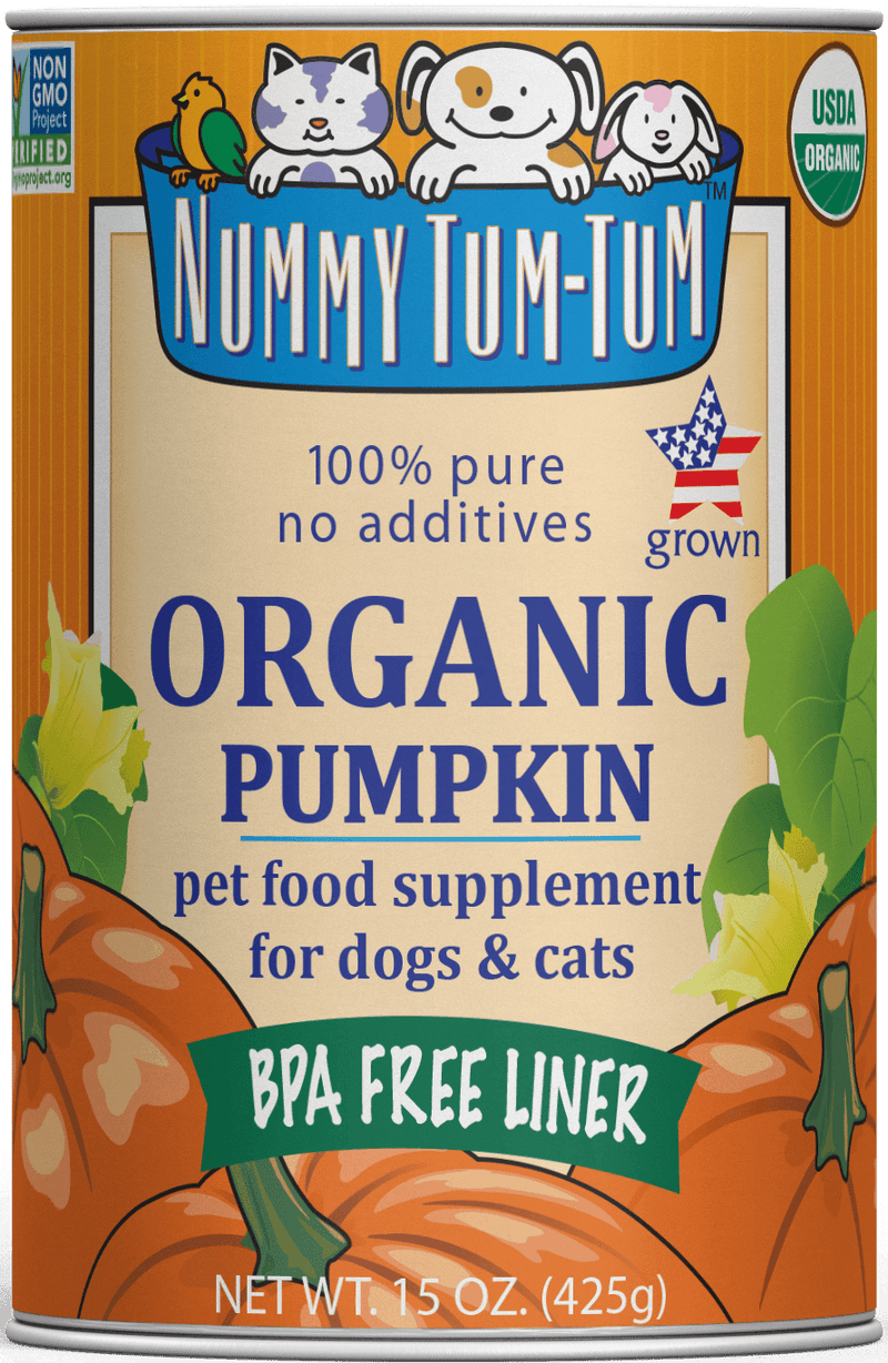 Nummy Tum-Tum Canned Organic Pumpkin 425g - Pisces Pet Emporium
