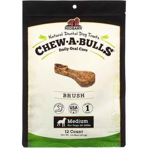 Redbarn Chew-A-Bulls Dental Chew Dog | Pisces