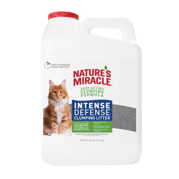 Nature's miracle intense 2025 defense clumping litter