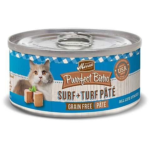 Merrick Cat Grain Free Surf & Turf Pate - 156 g - Pisces Pet Emporium