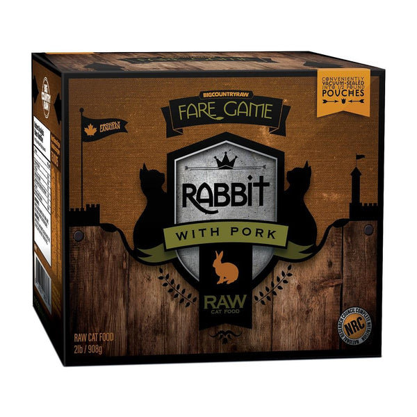 Big Country Raw Fare Game - Rabbit & Pork 4lb