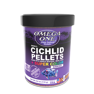 Omega One Small Sinking Cichlid Pellets | Pisces