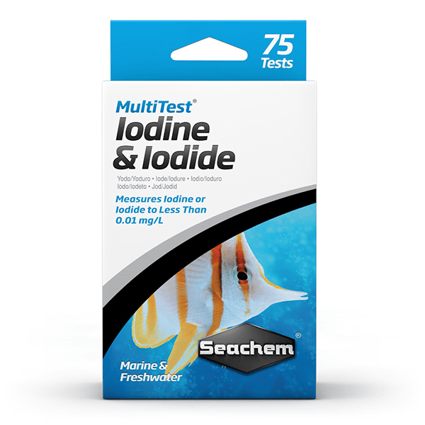 Seachem Multi Test Iodine & Iodide - 75 Tests - Pisces Pet Emporium