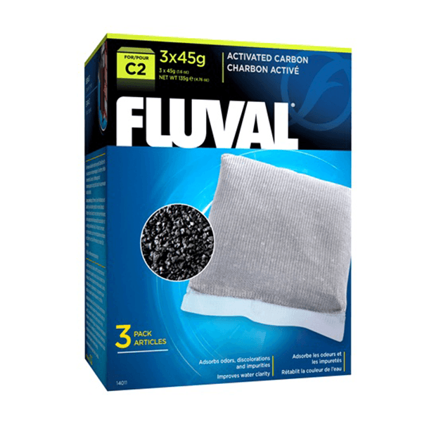Fluval C2 Activated Carbon - 3 Pack - Pisces Pet Emporium