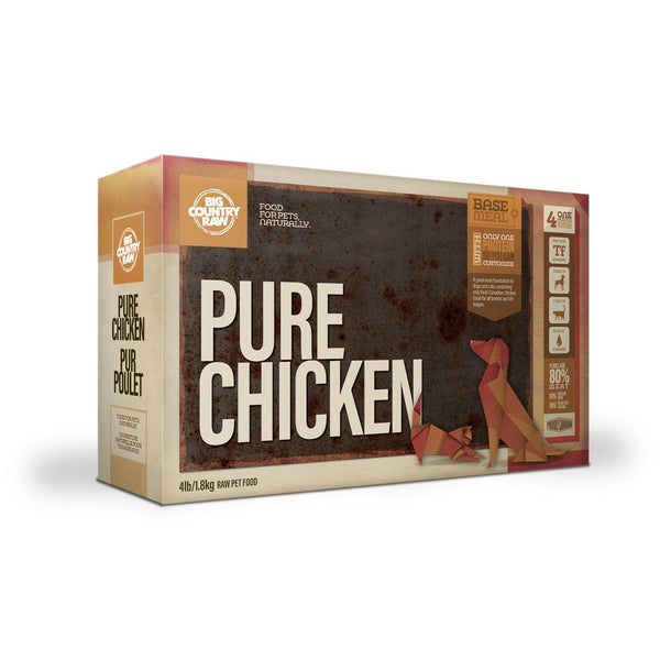 Big Country Raw Pure Chicken Carton - 4 x 1lb