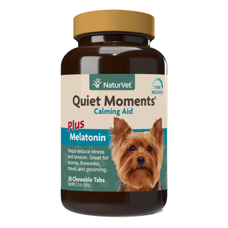 Naturvet Quiet Moments + Melatonin 30ct - Pisces Pet Emporium