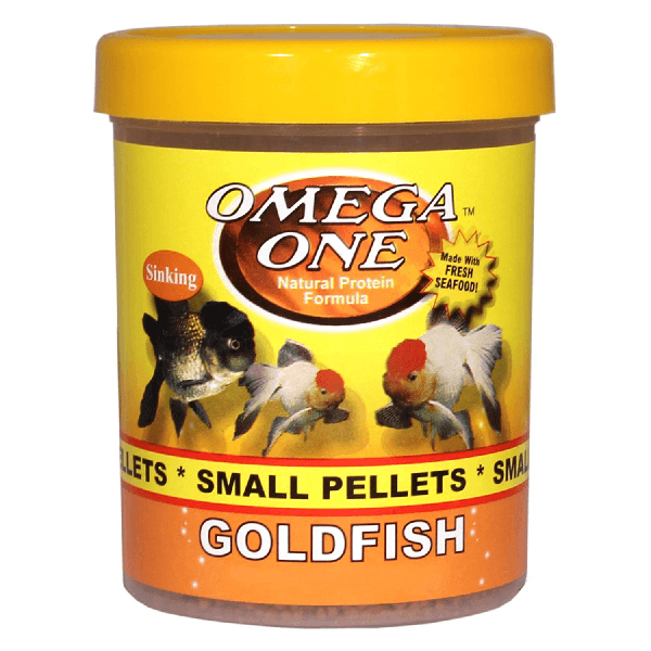 Omega one goldfish deals pellets