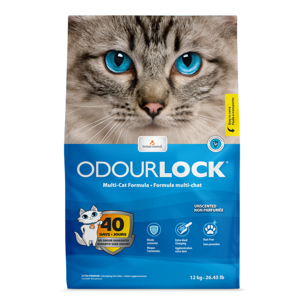 Intersand OdourLock - Unscented Cat Litter - Pisces Pet Emporium