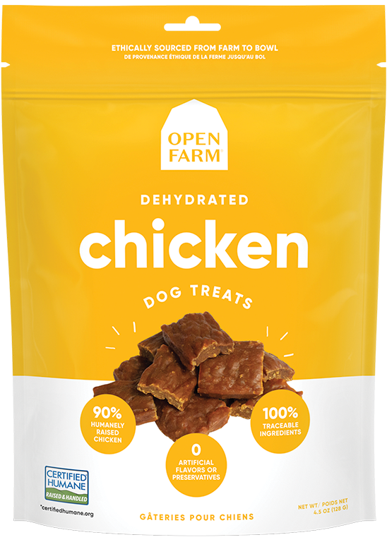 Open Farm Dog Dehydrated Chicken Treats | Pisces